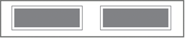 Long Plain Glass Selection Icon